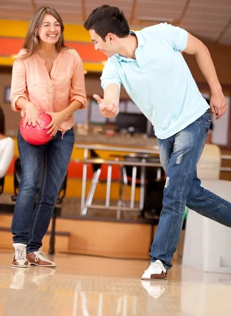 Couple Bowling