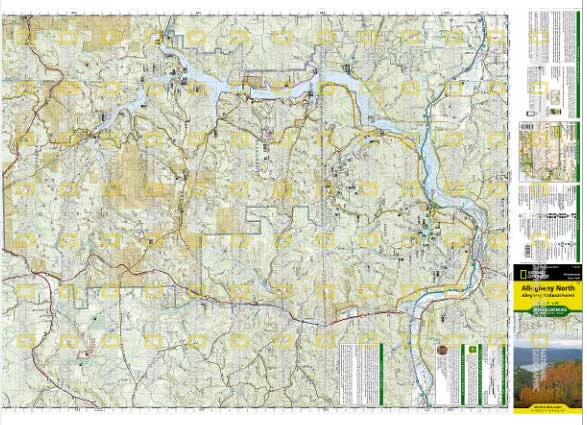 Allegheny National Forest map