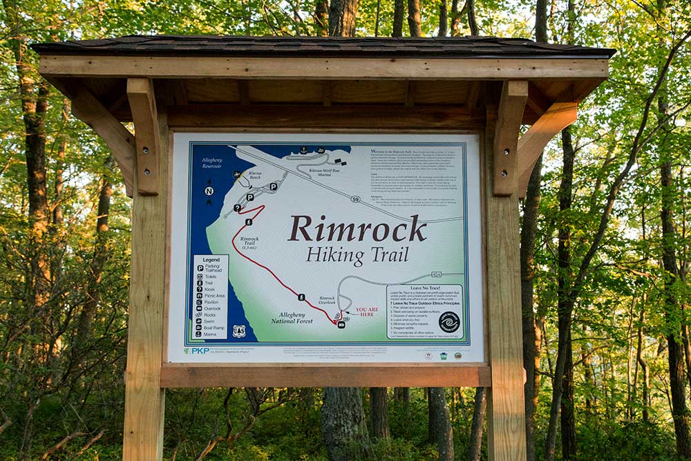 Rimrock Trailhead - Allegheny National Forest