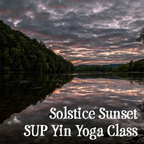 Solstice Sunset SUP Yin Yoga Class