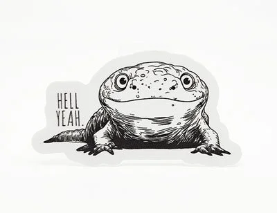 Hell Yeah Hellbender Sticker