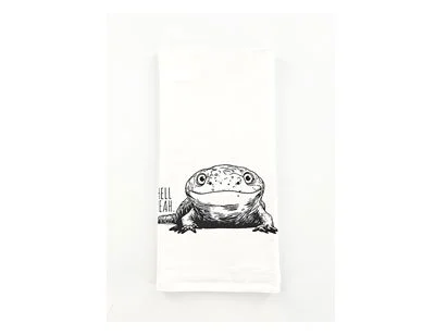Hell Yeah! Hellbender Tea Towel