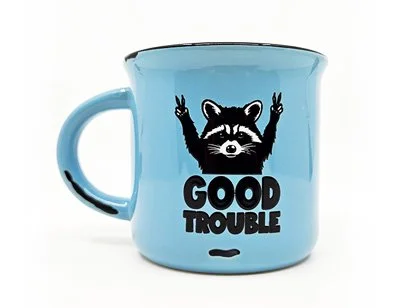 Good Trouble 15oz Coffee Mug - Blue