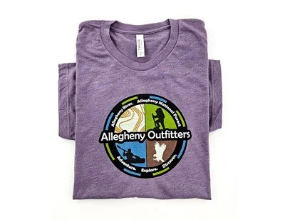 AO Logo Tee - Heather Plum