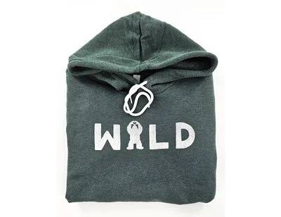 WILD Bigfoot Heart Hoodie