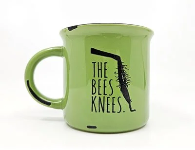 Bees Knees 15oz Coffee Mug - Green