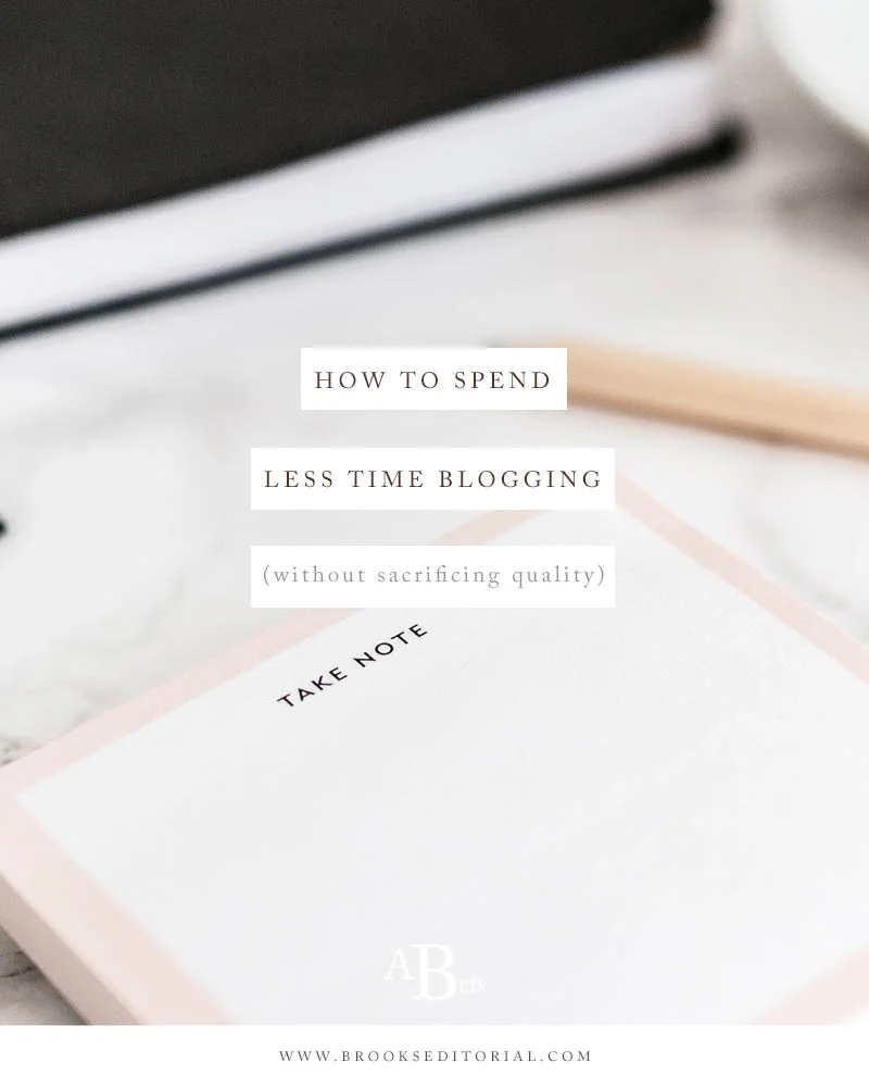 Sick of wasting all day writing a single blog post? Use these tips to become a faster, more efficient blogger (without sacrificing the quality of your posts!)