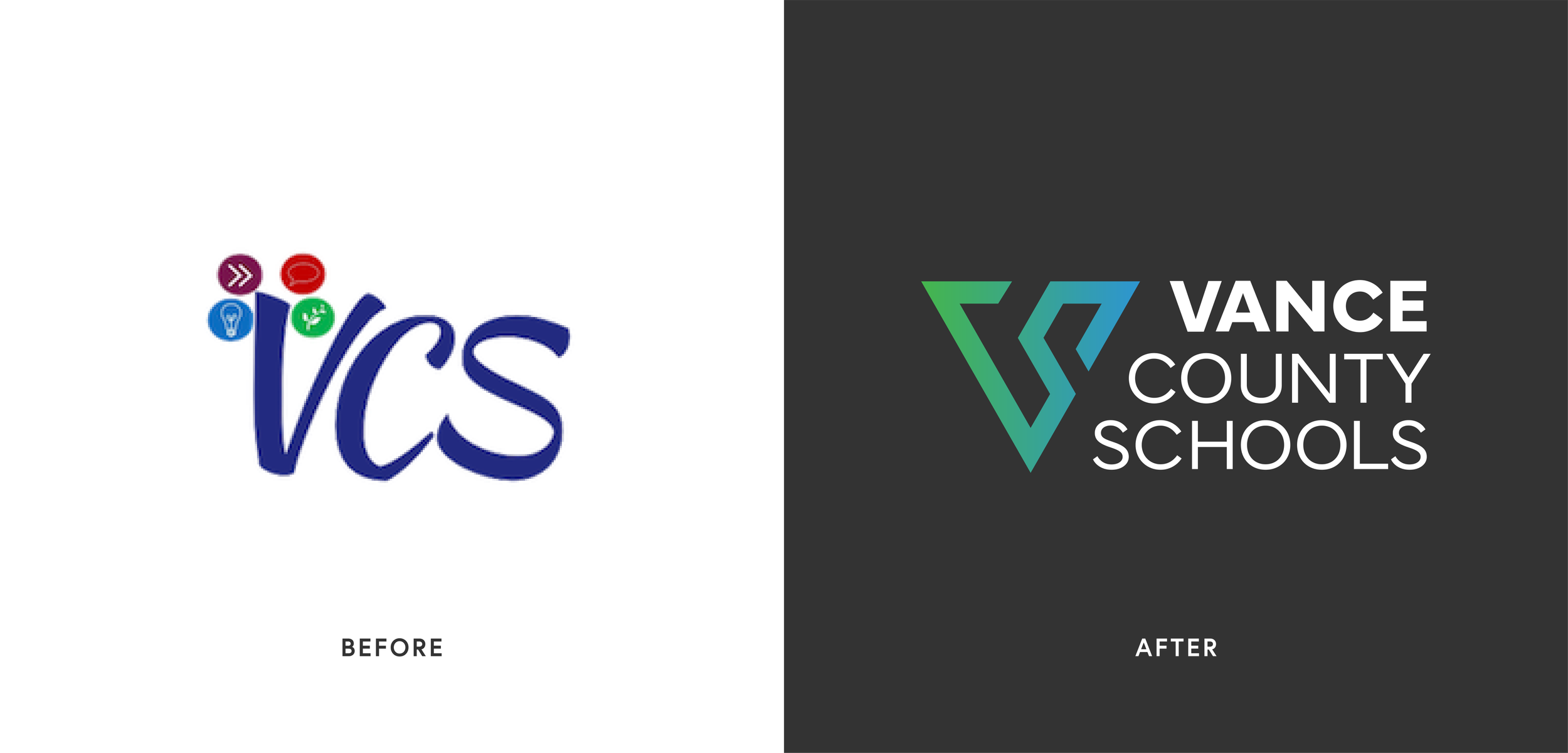 I designed an harmonious yet edgy logo that conveys their commitment to innovation and providing various pathways for students.