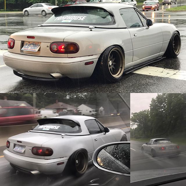 Look who we found out in the rain this morning! #traphouse riding clean! Tag this guy if you got him on the gram