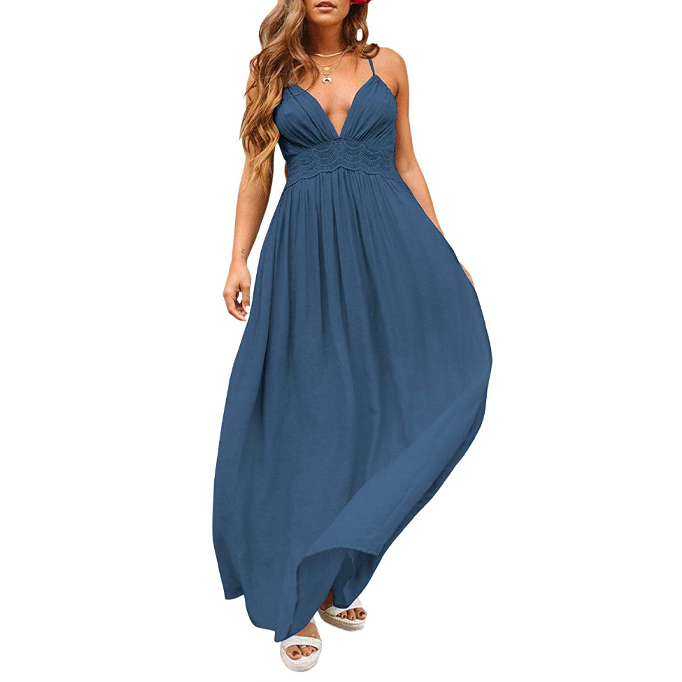 Blue Maxi Dress