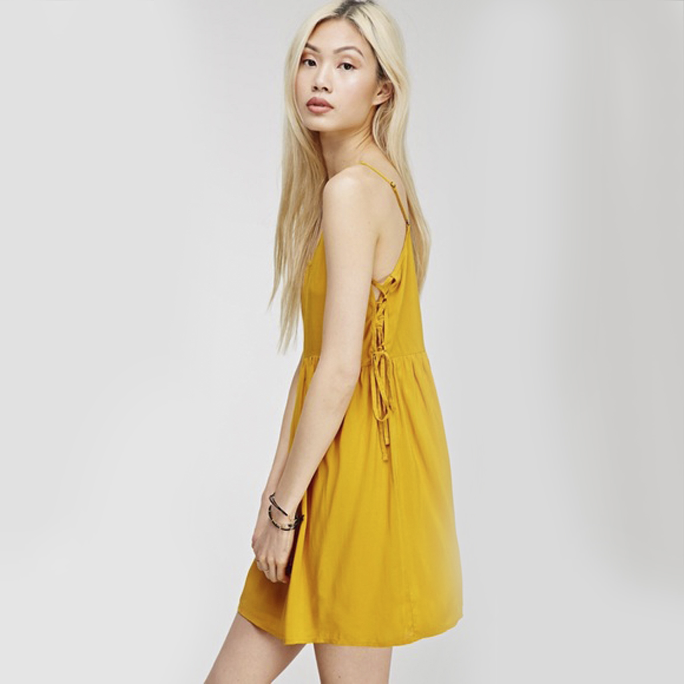 Forever 21 Yellow Sun Dress