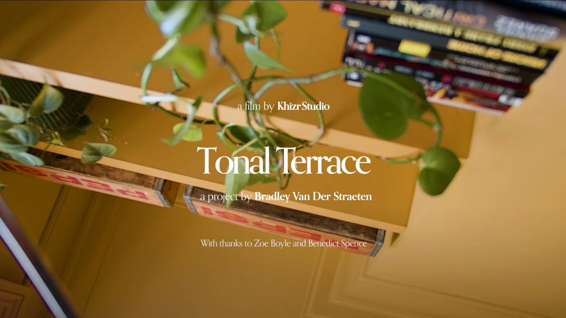 Tonal Terrace, Bradley Van Der Straeten