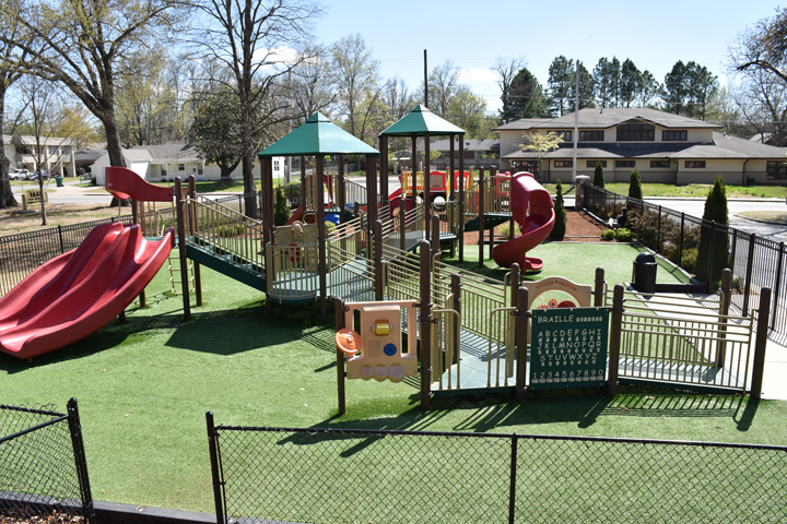 center for nonprofits at St. Mary's in Rogers playground, outdoor playground, nwark, northwest arkansas, ark, springdale
