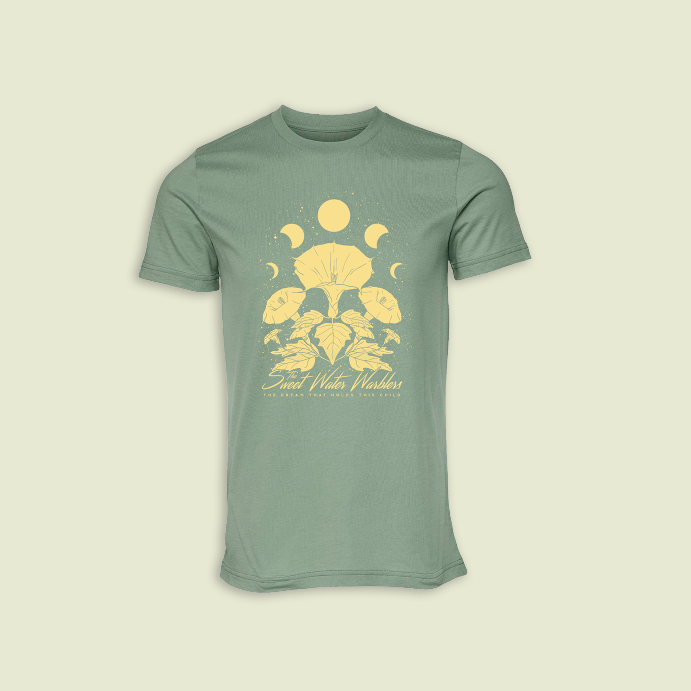 The Sweet Water Warblers Sage T-Shirt