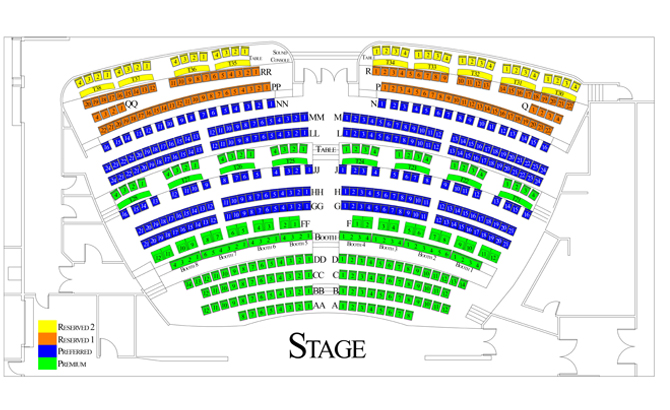 Mat Franco Las Vegas Seating Chart