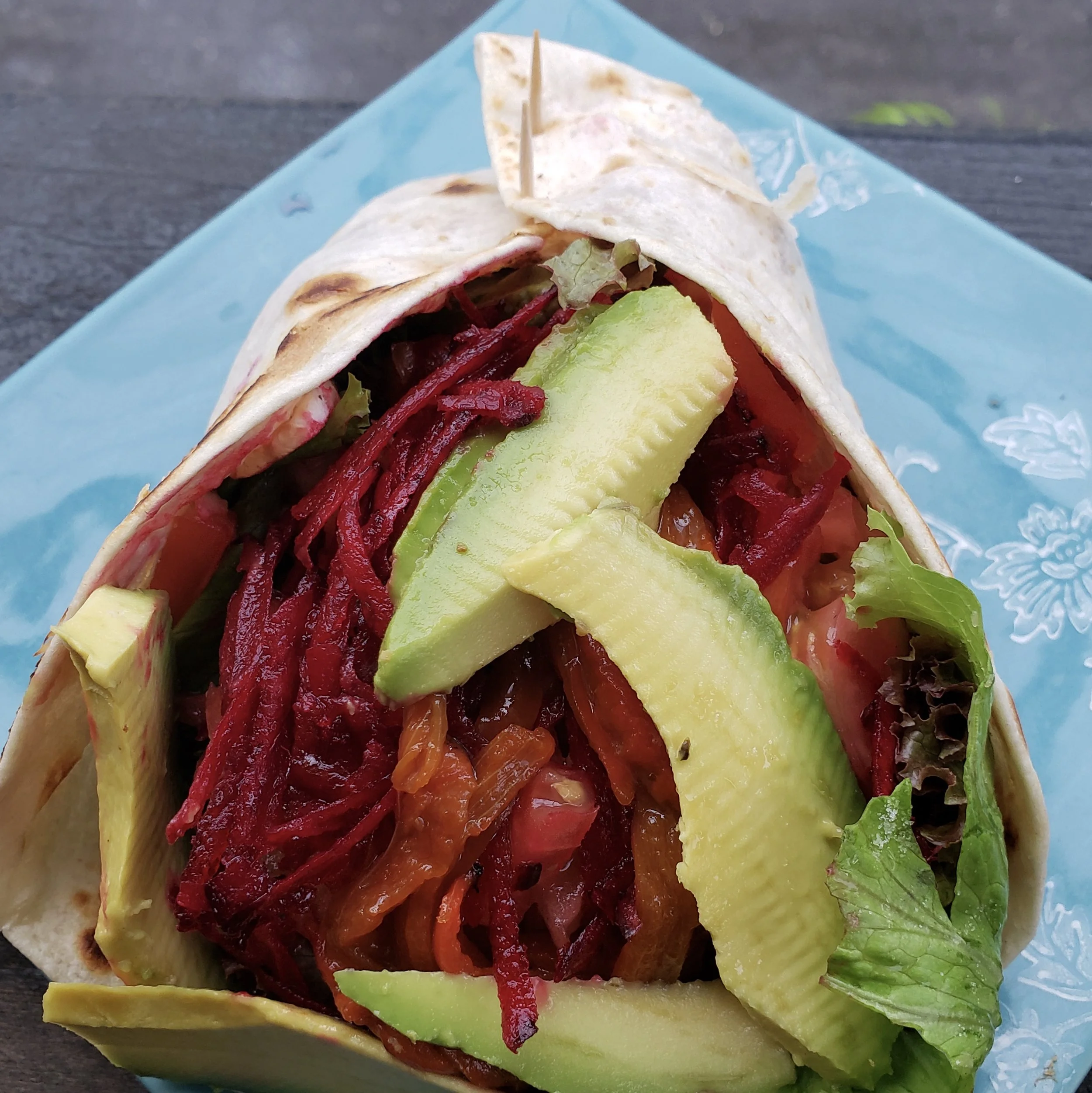 Veggie Burrito, Café Dreadnut