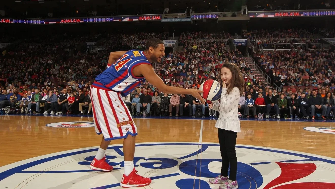 Lodge No. 2 to Watch the Harlem Globetrotters