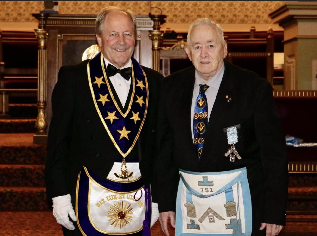 Robert J. Crotts, P.M. Awarded 60-Year Emblem