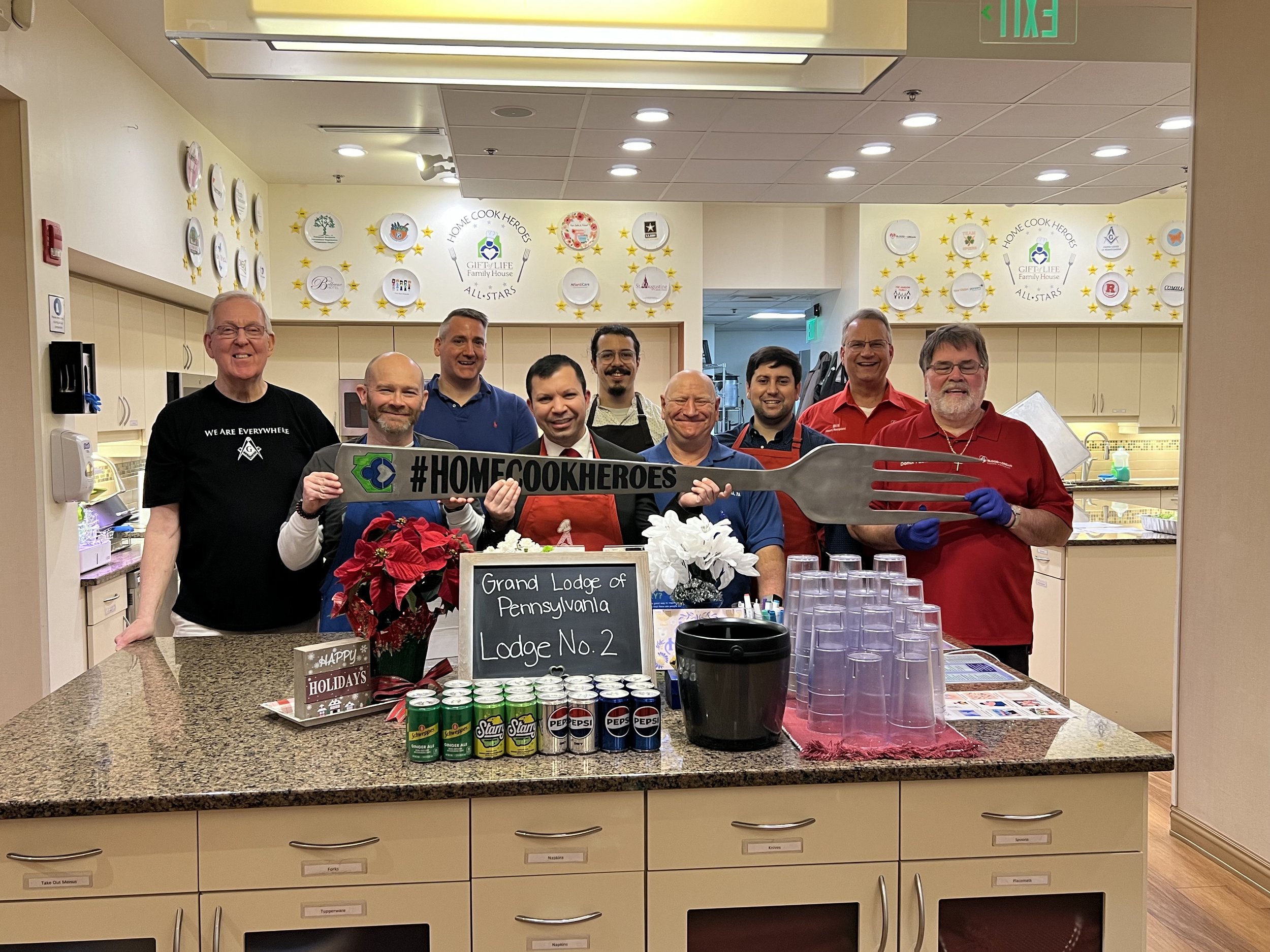 Lodge No. 2 to Help Gift of Life Howie's House