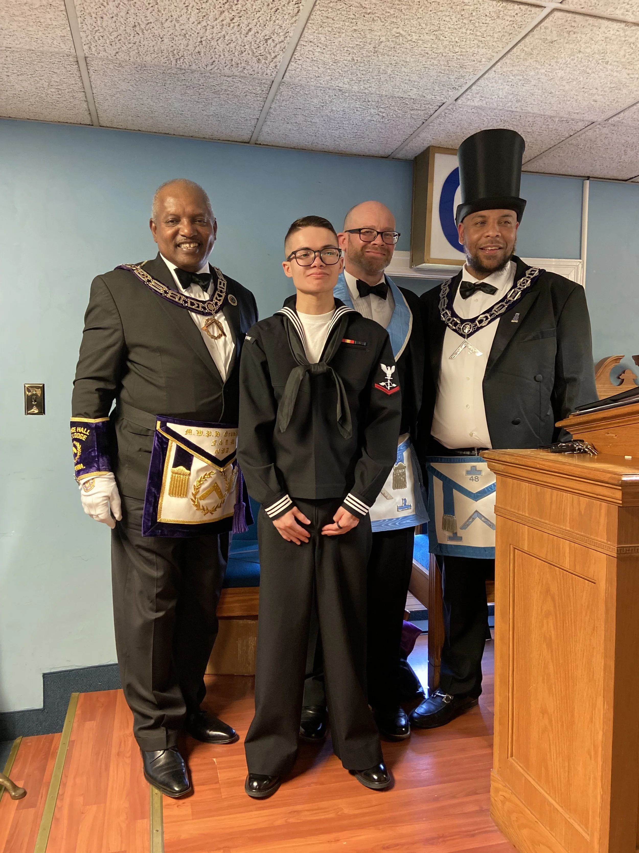 Lodge No. 2 Attends Prince Hall Visitation
