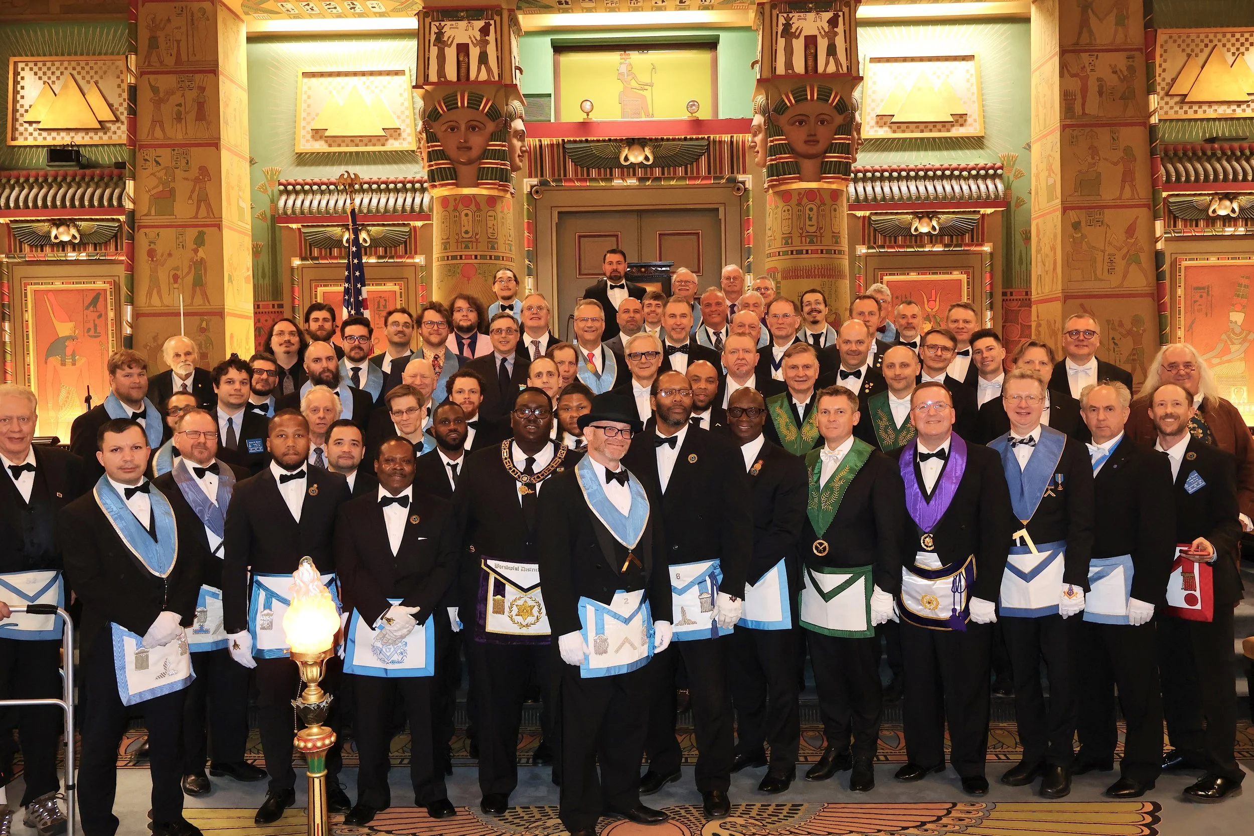 Lodge No. 2 Builds Bridges at Home and Abroad