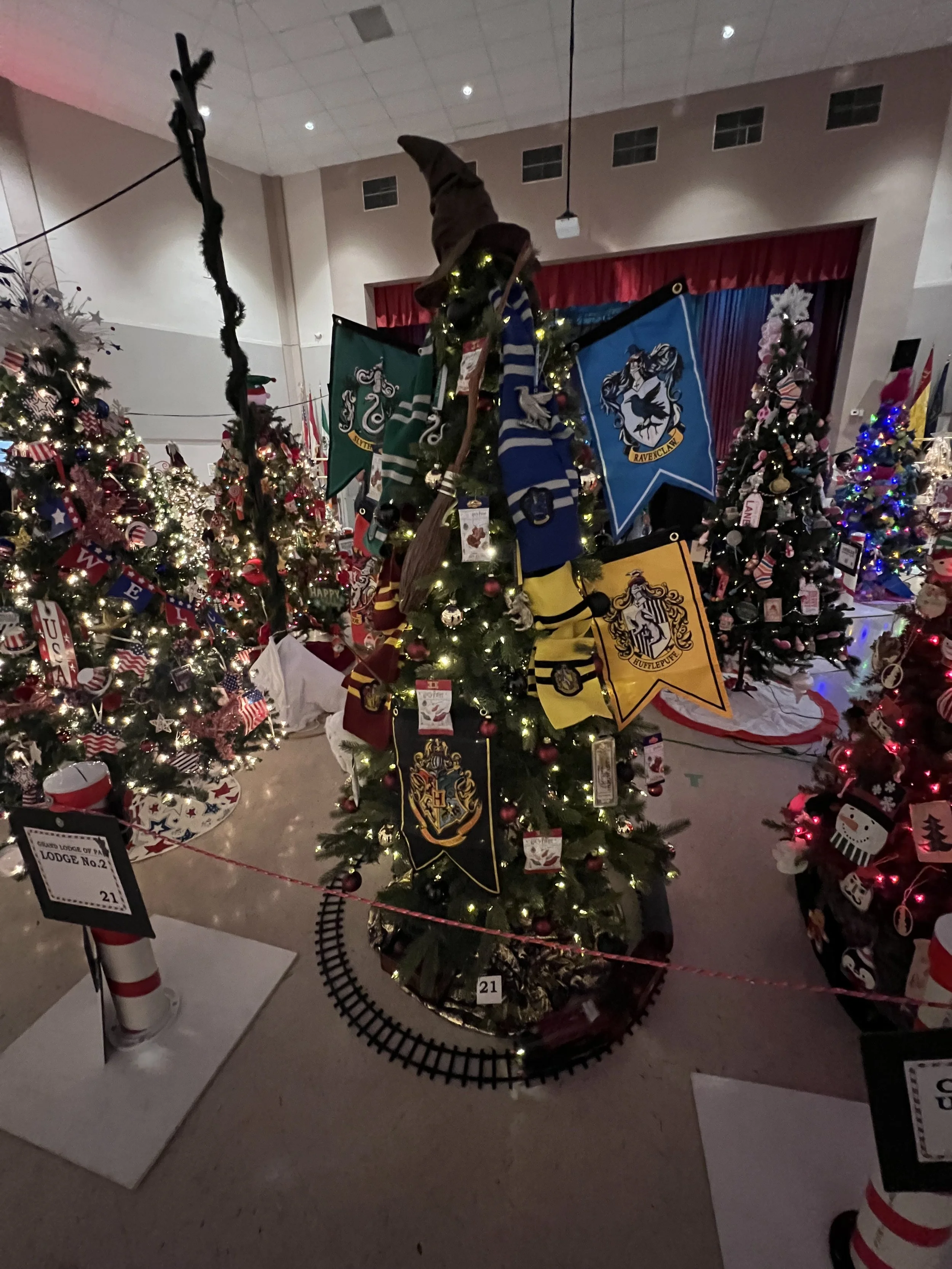Lodge No. 2 Wins 1st Place at FEZtival of Trees