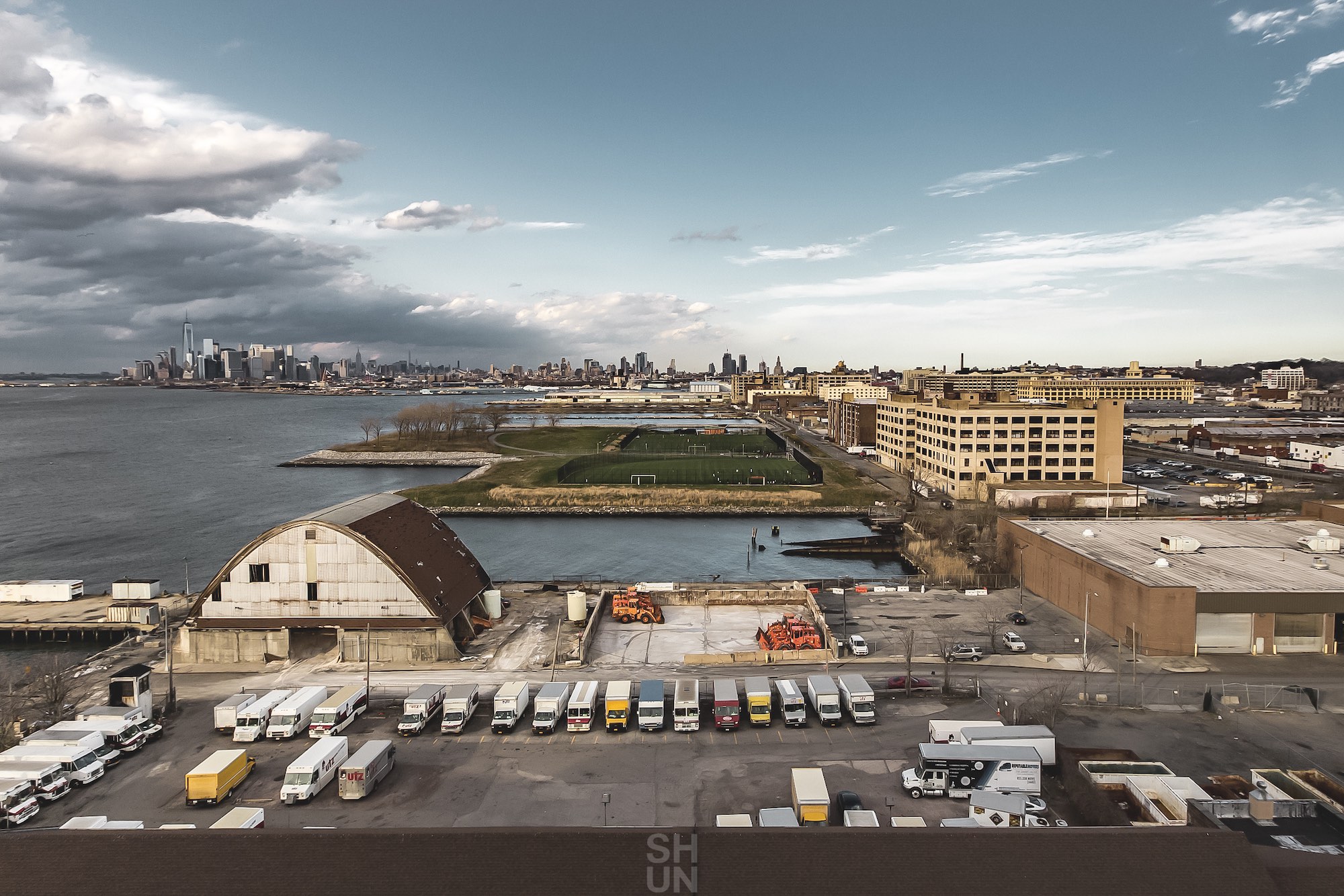 Overview of the Bush Terminal Piers