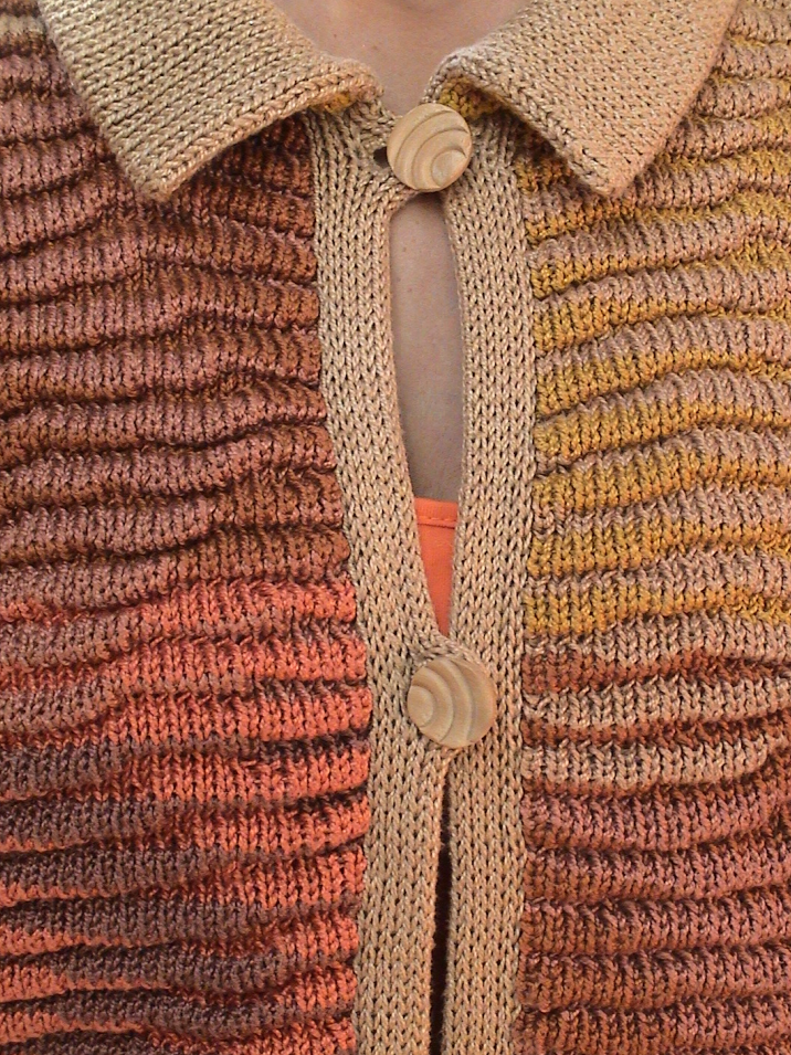 Southwest Ripple, 1989 | Jacket Detail | Cotton