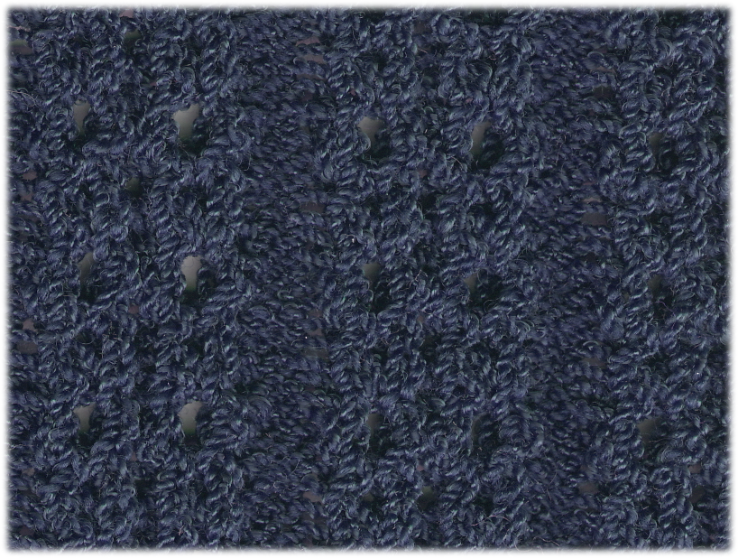 Eyelet Rib | 80% Wool, 20% Rayon
