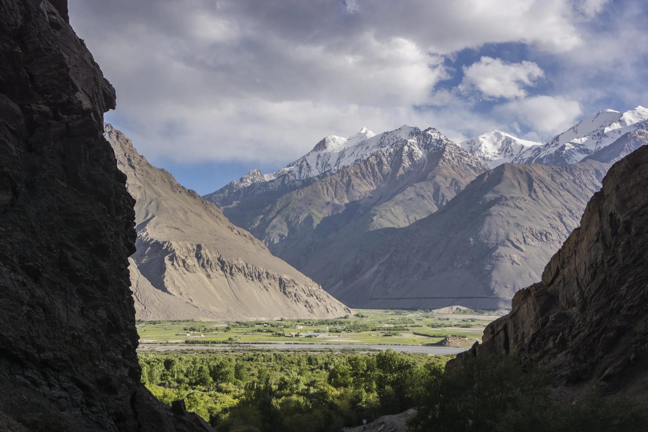 Above the village of Zugvand, Tajikistan. July 2018.