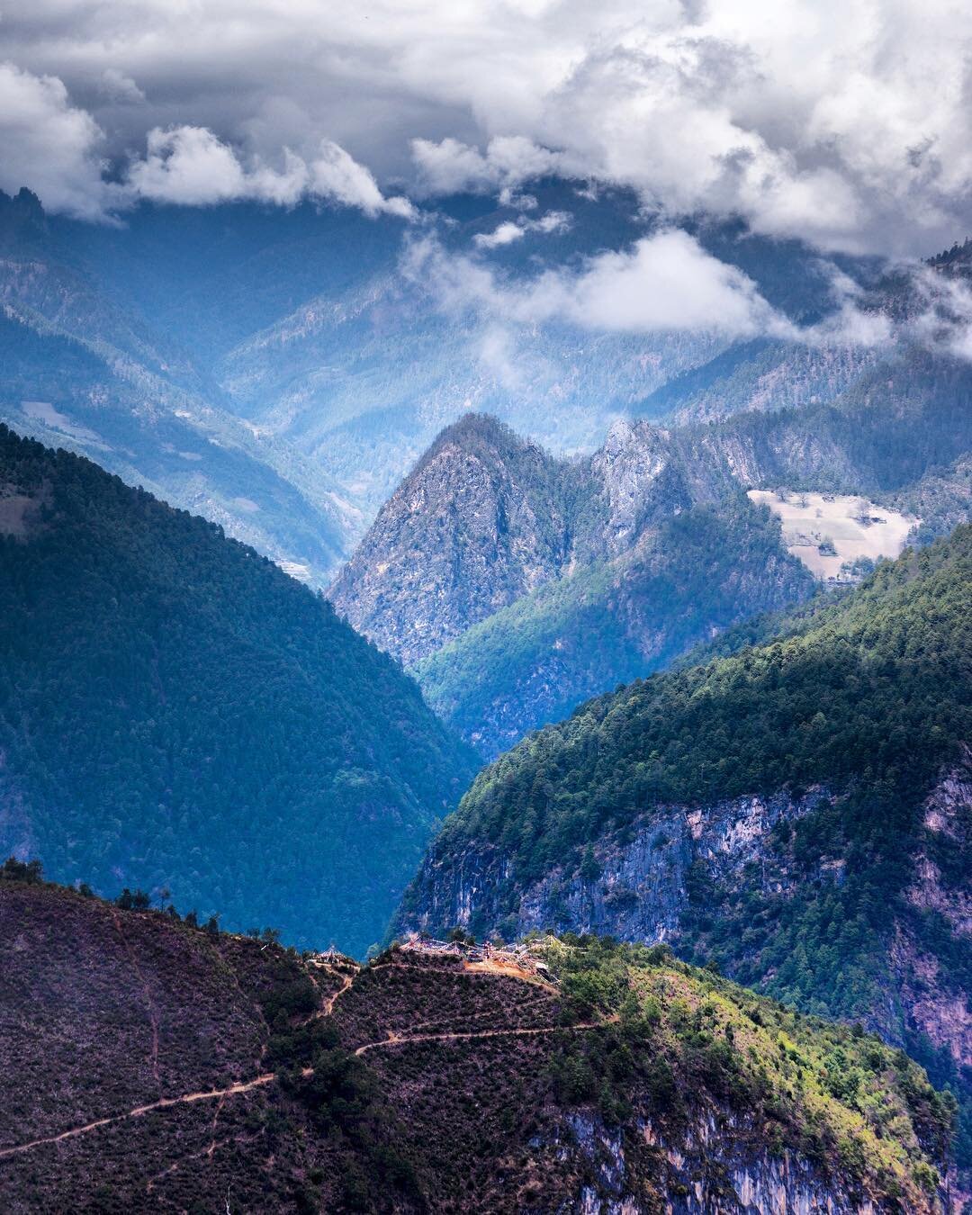 Binghzhongluo, Nujiang Valley, China. 