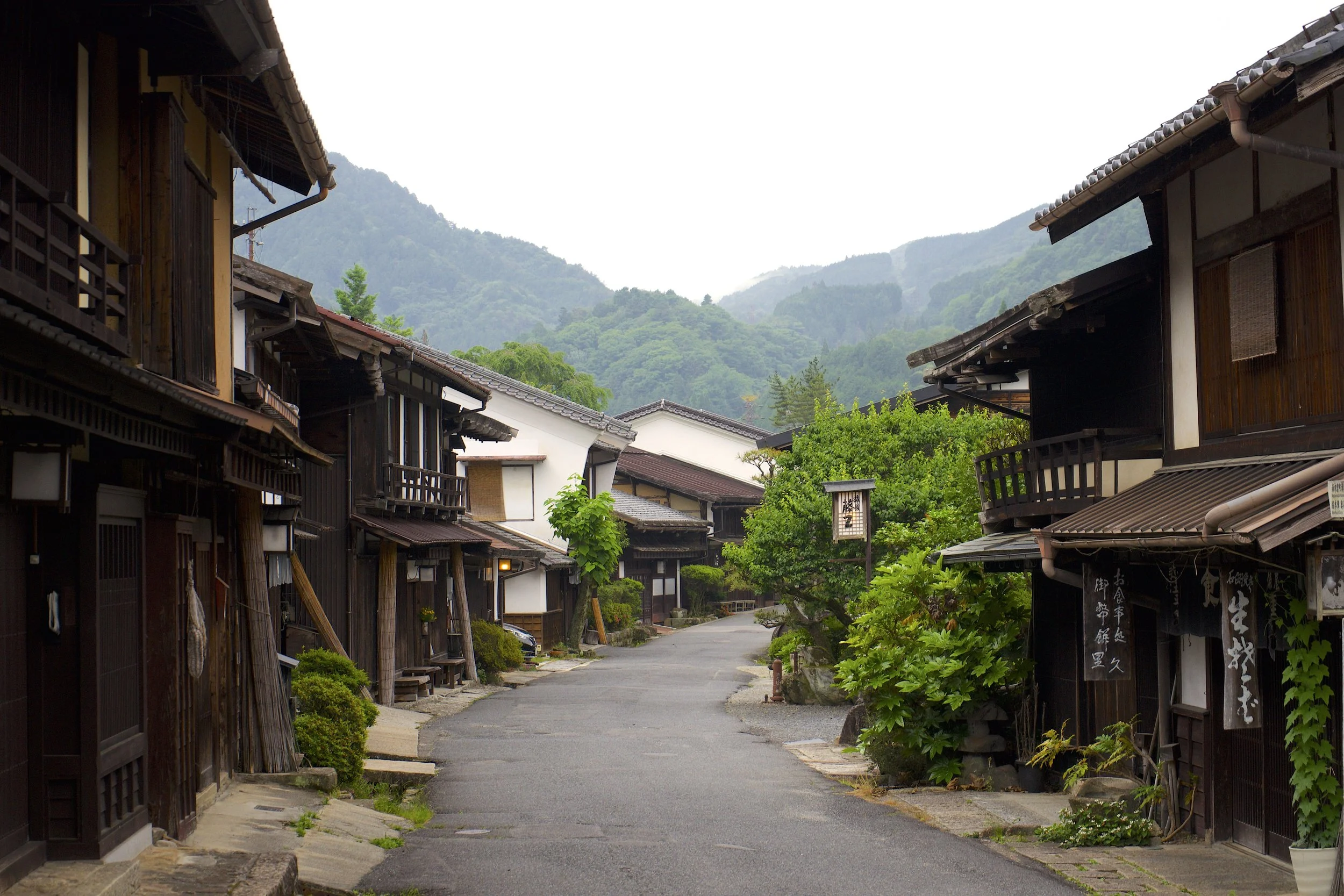 Tsumago-Juko at Dawn