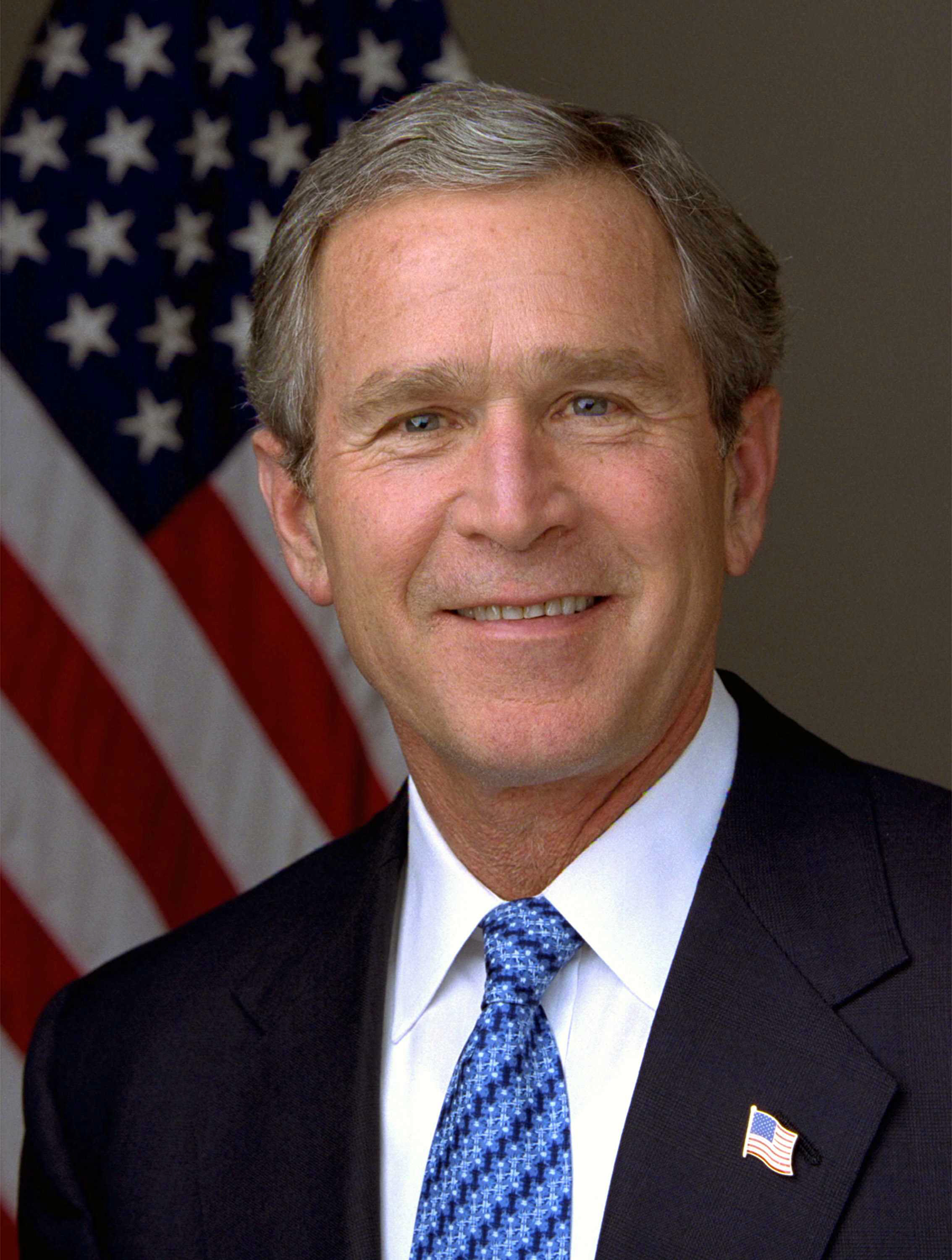 030114-O-0000D-001
President George W. Bush. Photo by Eric Draper, White House.