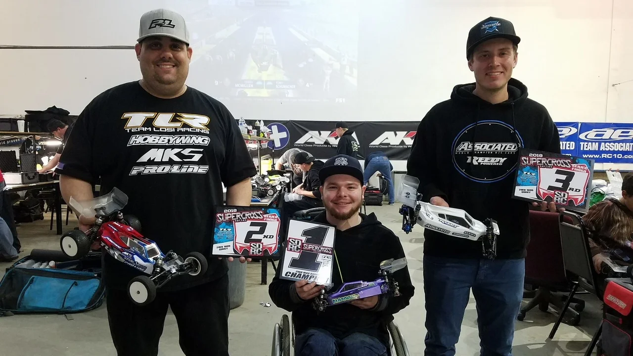 Champion 2018 SDRC Supercross Series 2wd Mod Buggy March, 2018