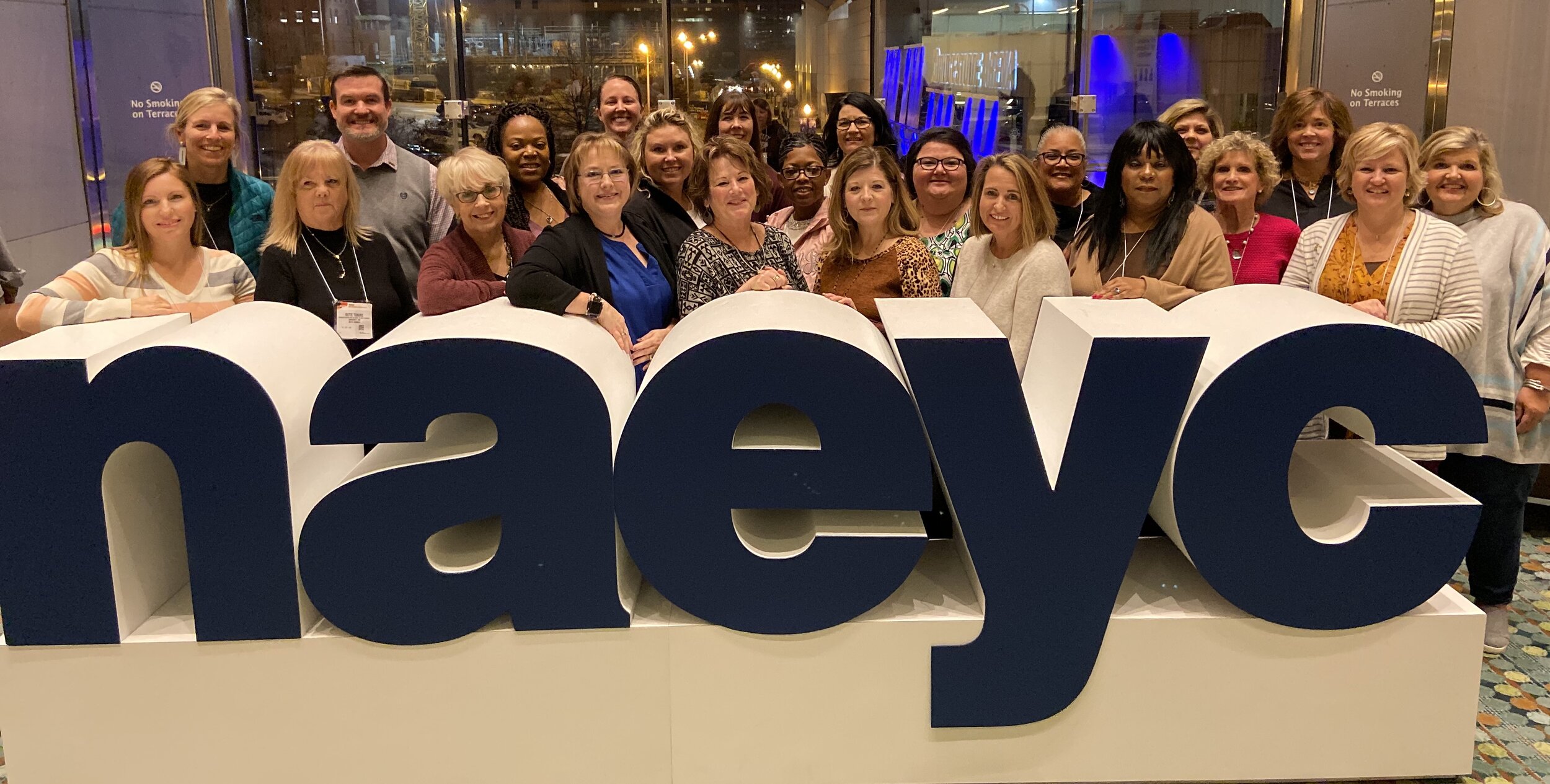 Mississippi Early Childhood Professionals at NAEYC in Nashville, TN