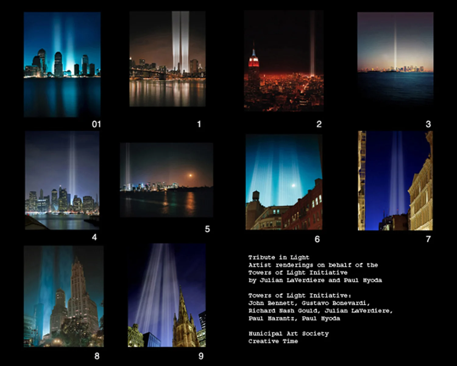Artist Renderings for the Initiative, 2001