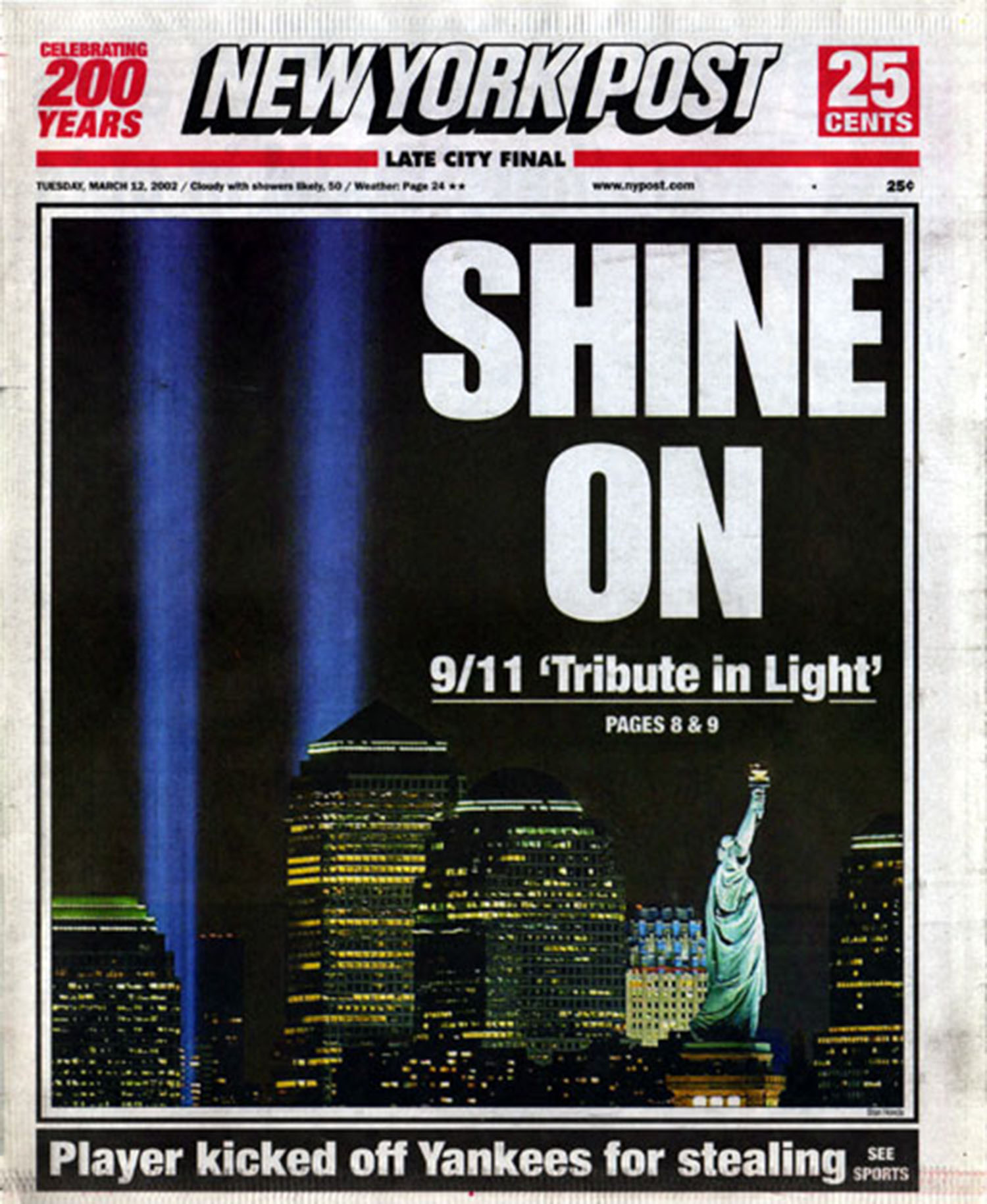 NY POST 3/12/2002