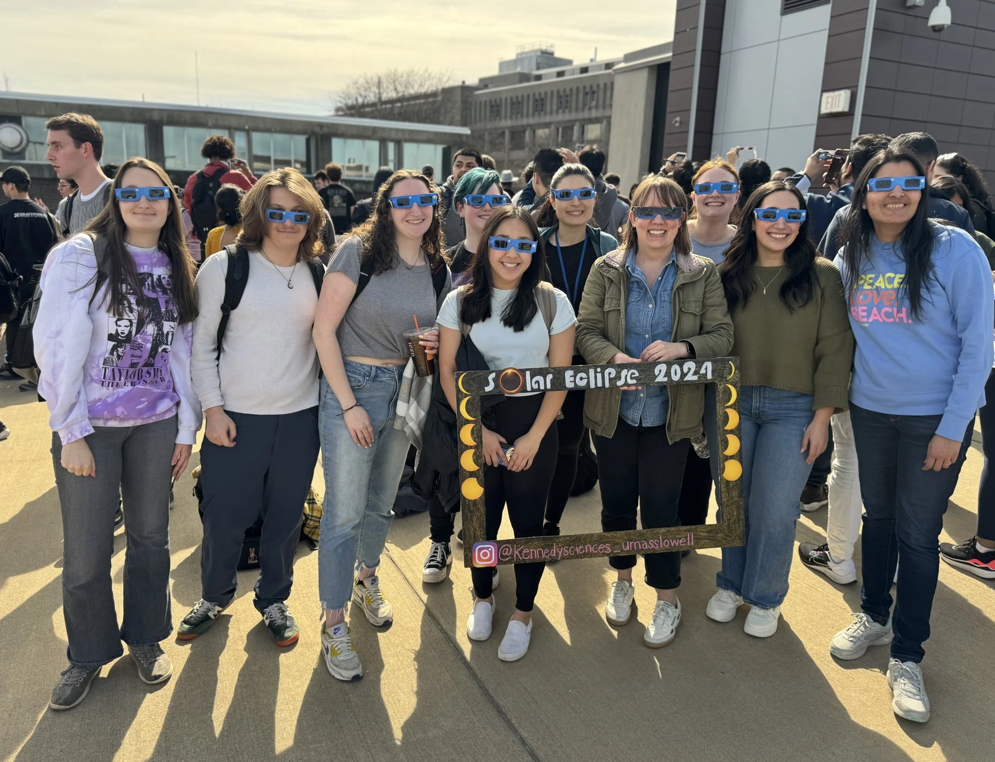 Steinel lab celebrates the solar eclipse 2024