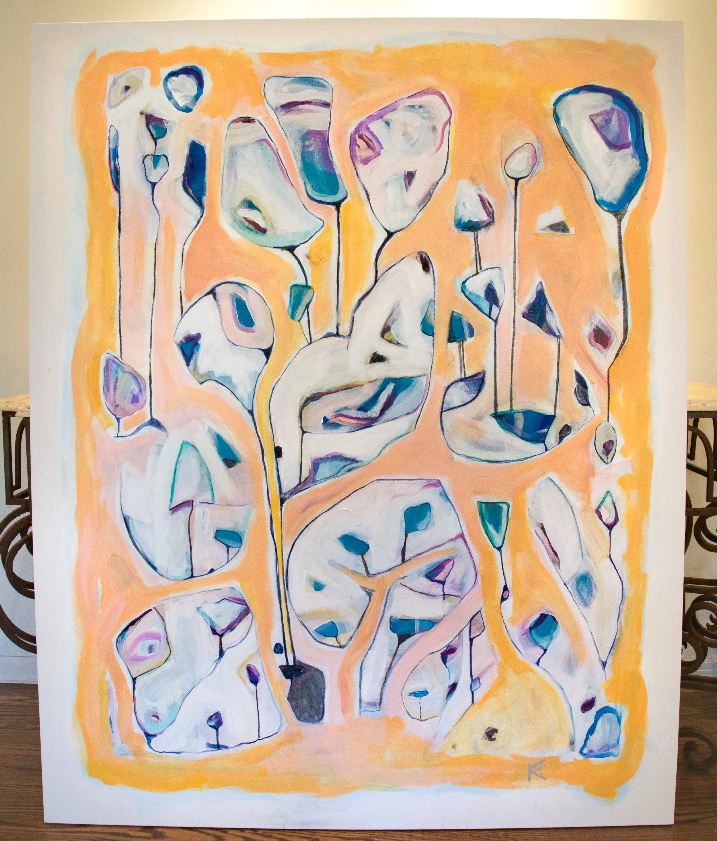 60X48 MIXED MEDIA ON CANVAS