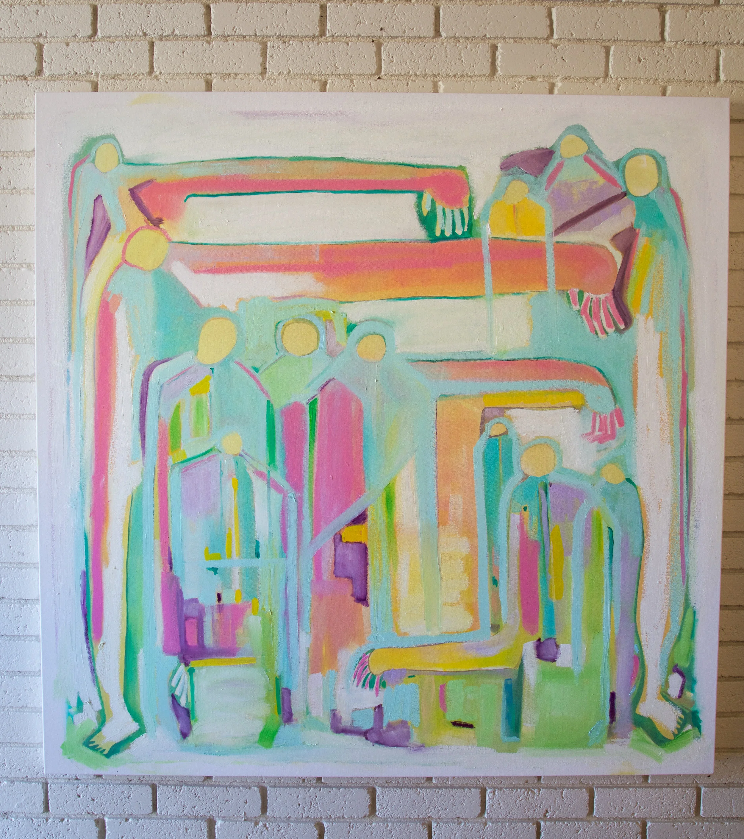48X48 OIL ON CANVAS