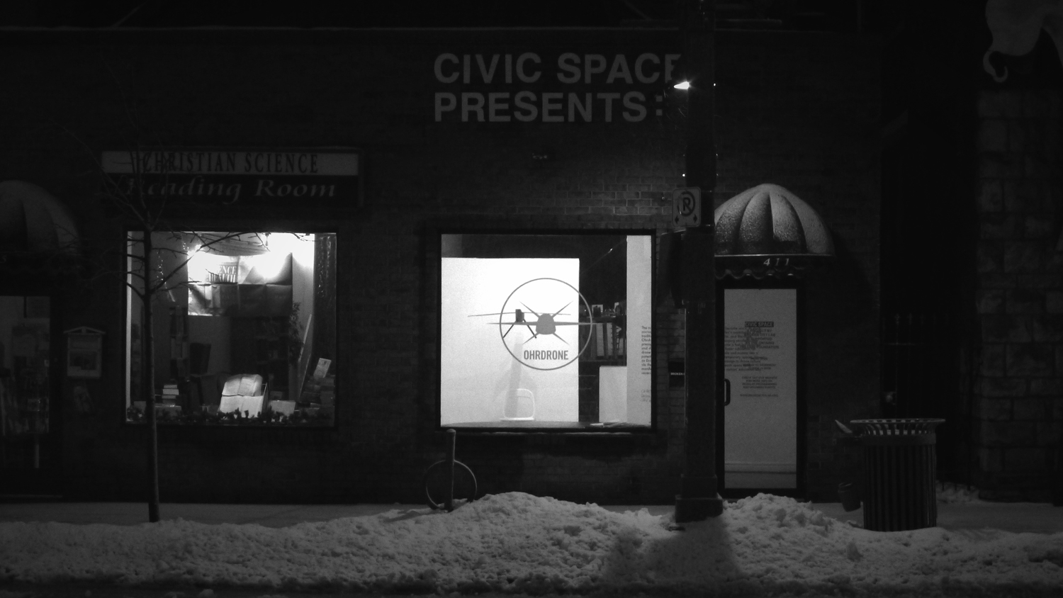 Civic Space, location of the second Drone Chamber