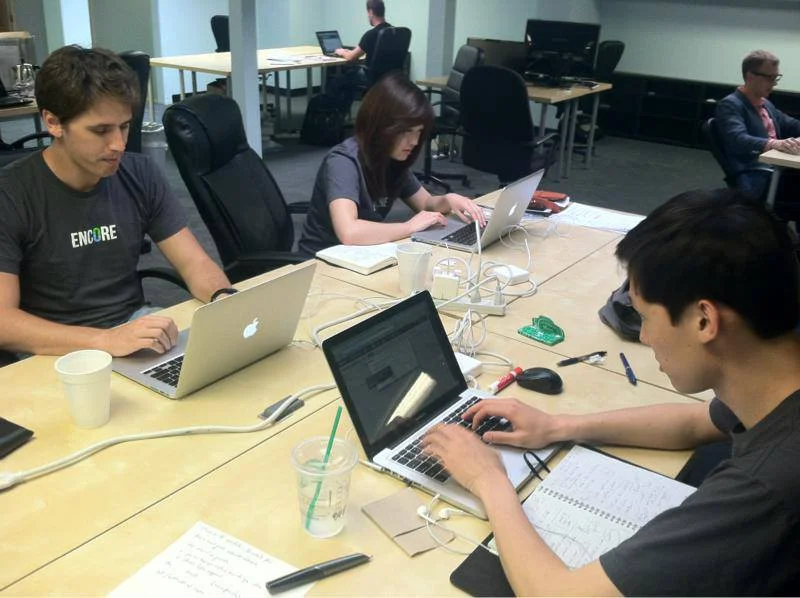 Our first day at Acceleprise