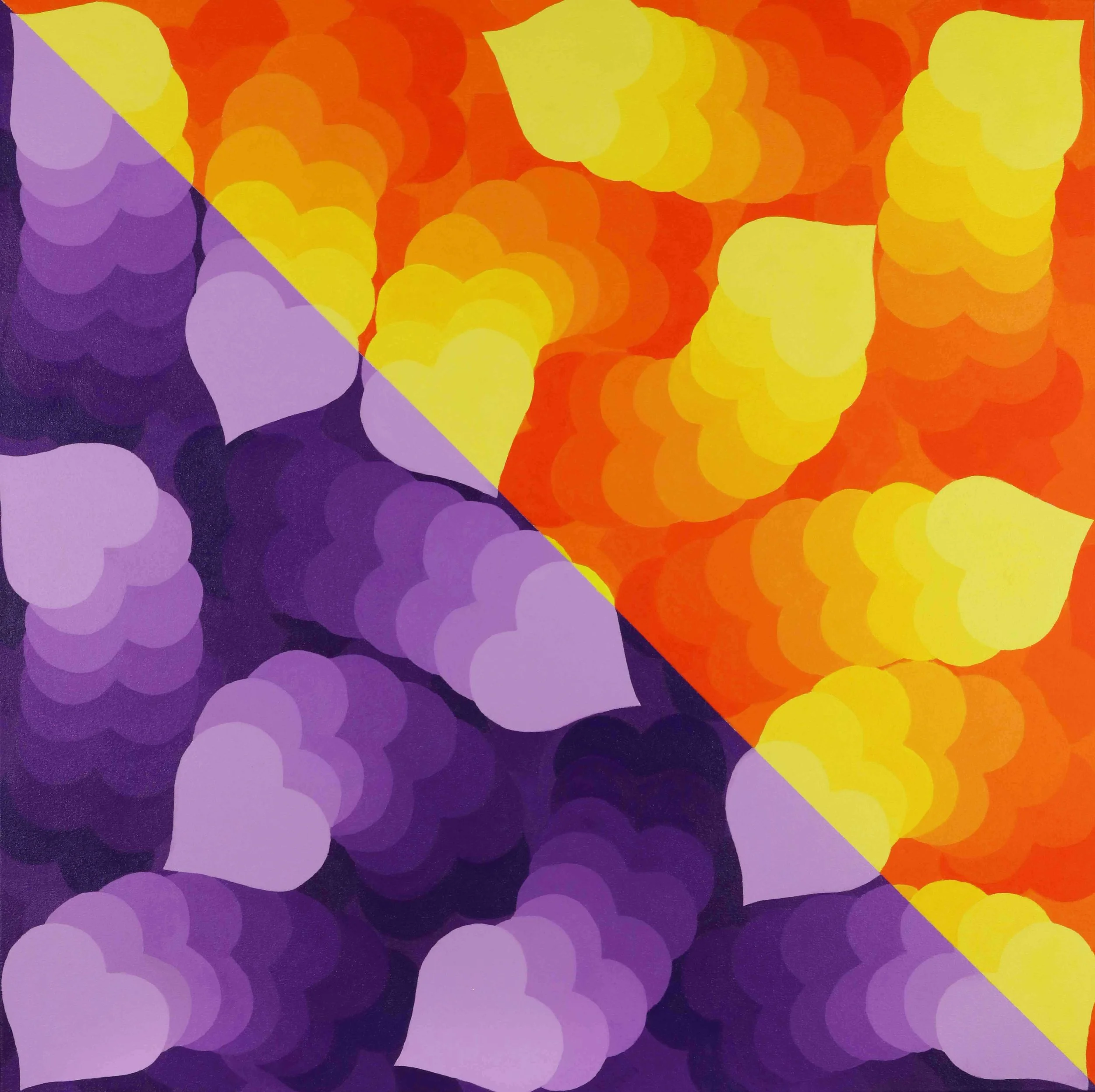 In Defiance Of Dreams 48"H x 48"W
