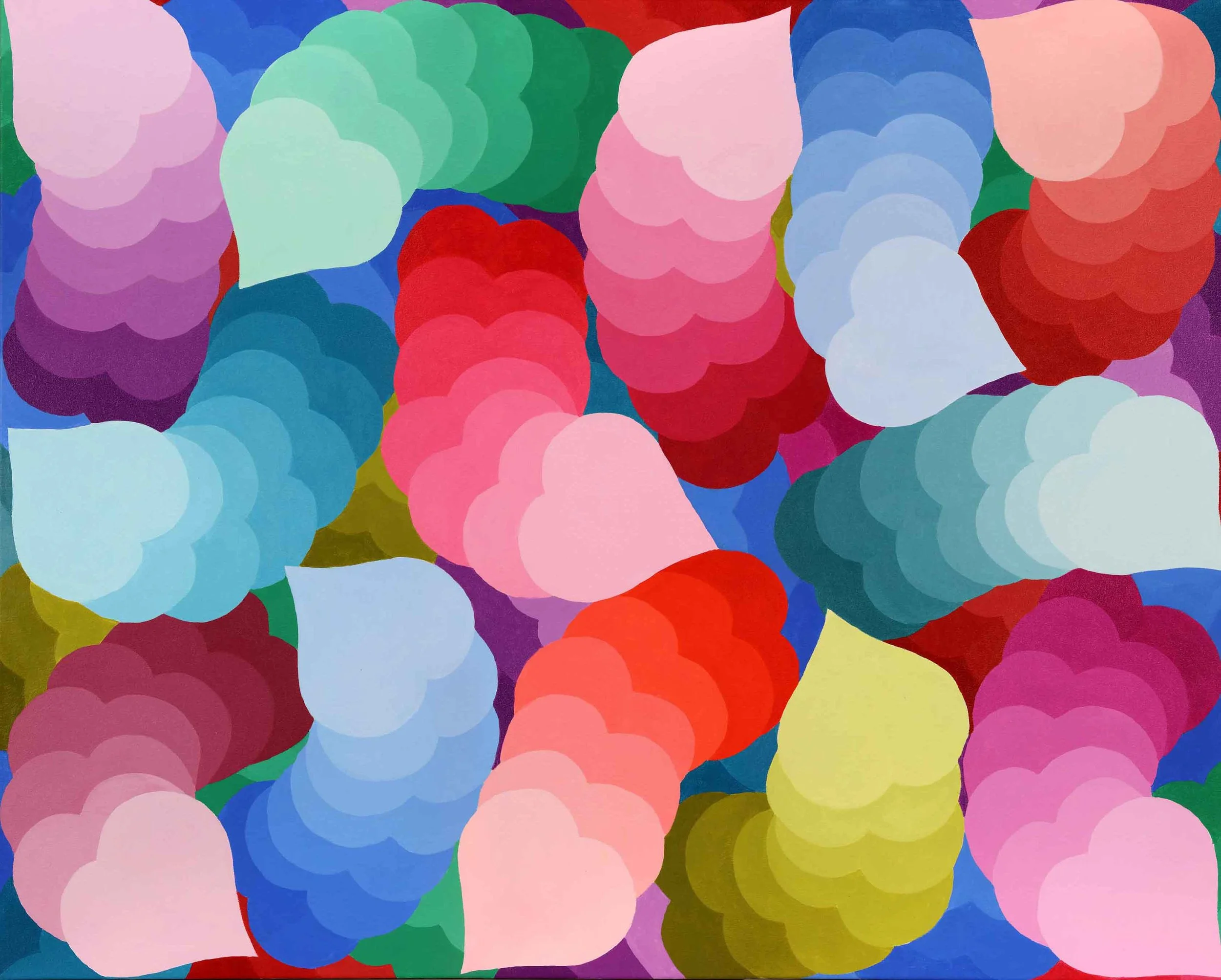 Kaleidoscopic Ascension 2 48"H x 60"W