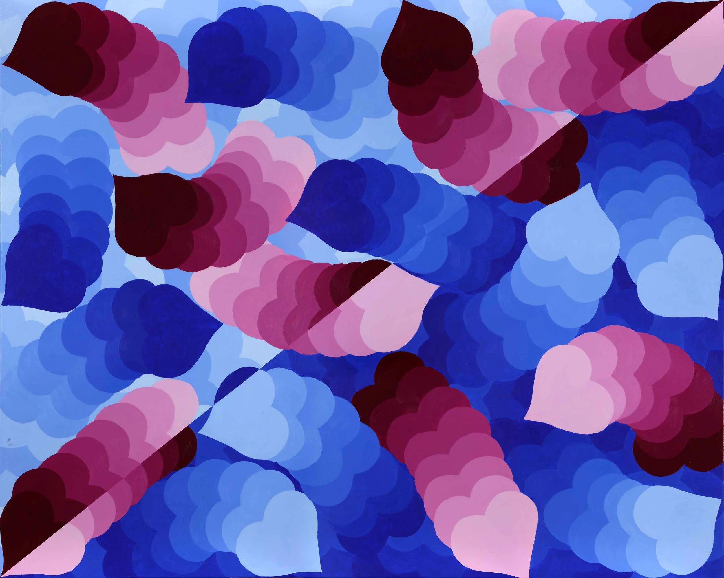 The Decency Of Merciful Lies 48"H x 60"W