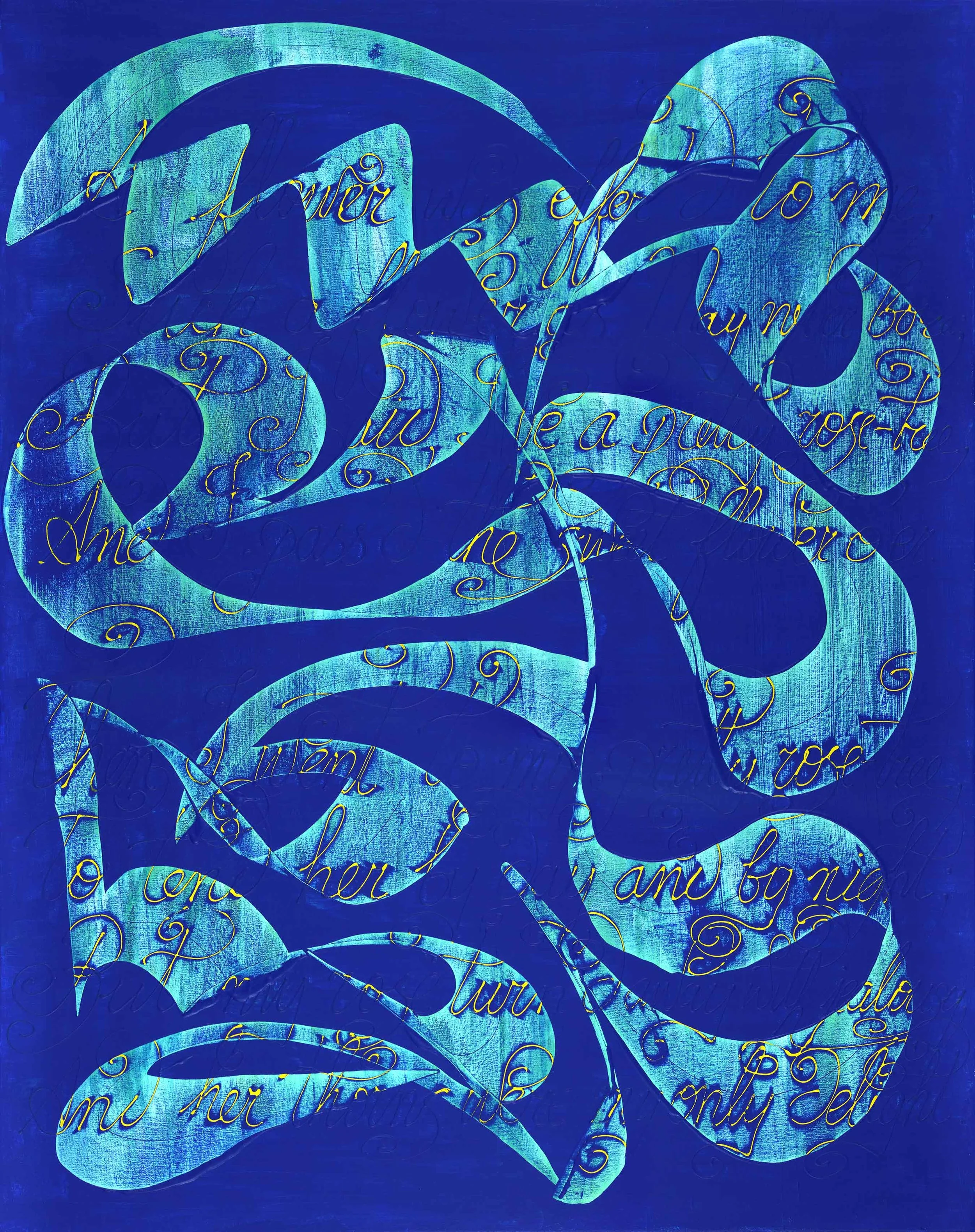 My Only Delight - 60"H x 48"W