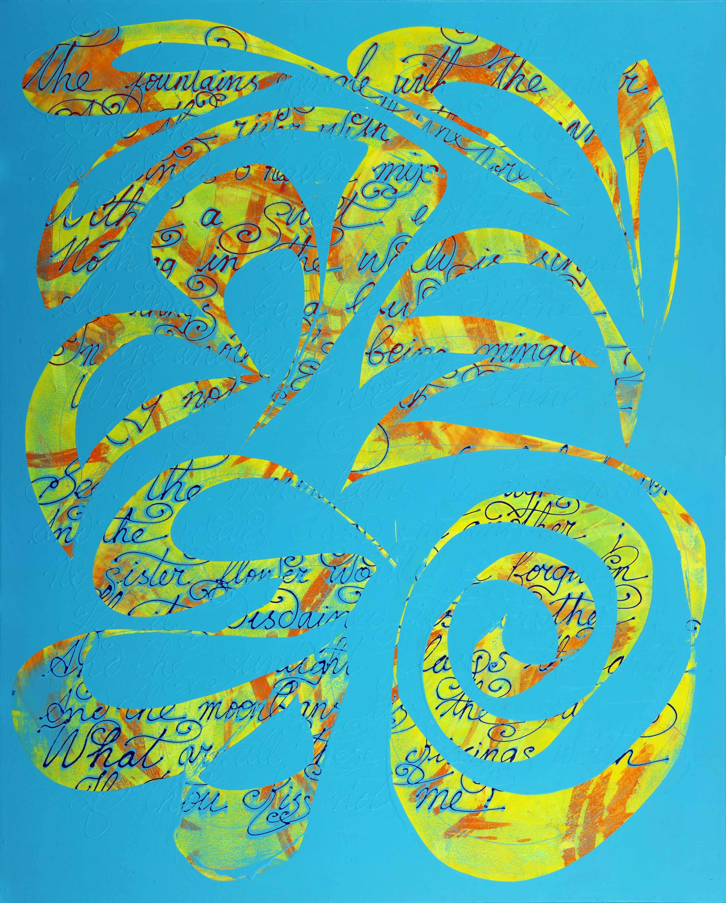 The Defiance of Divine Law - 60"H x 48"W