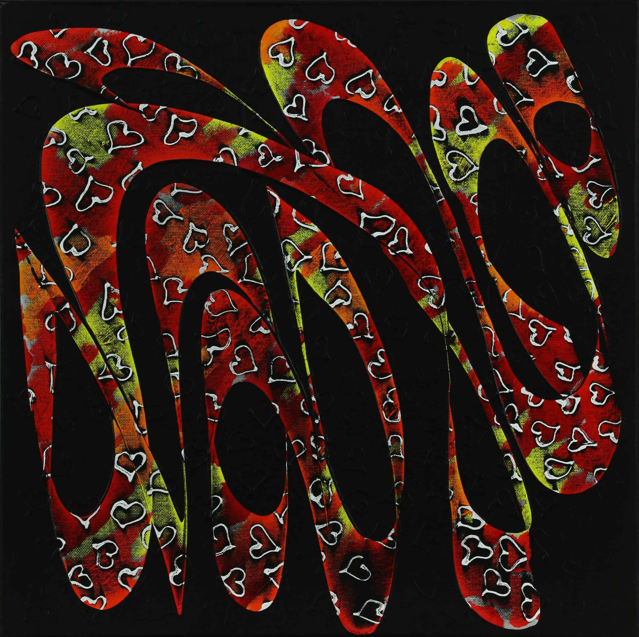 Searching For My Love- 20"H x 20"W x 2.5"D