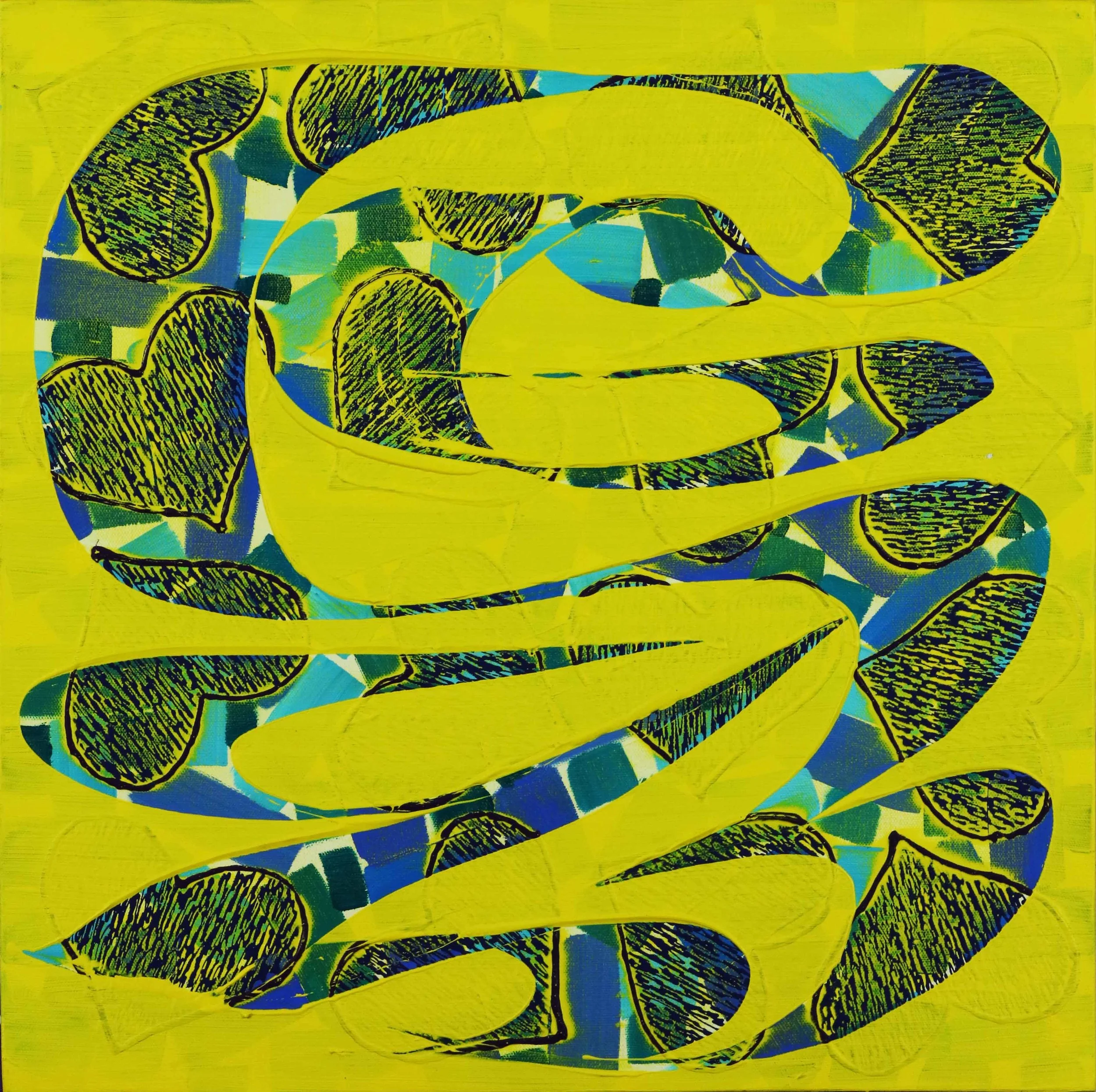 Dancing In A Hurricane- 20"H x 20"W x 2.5"D