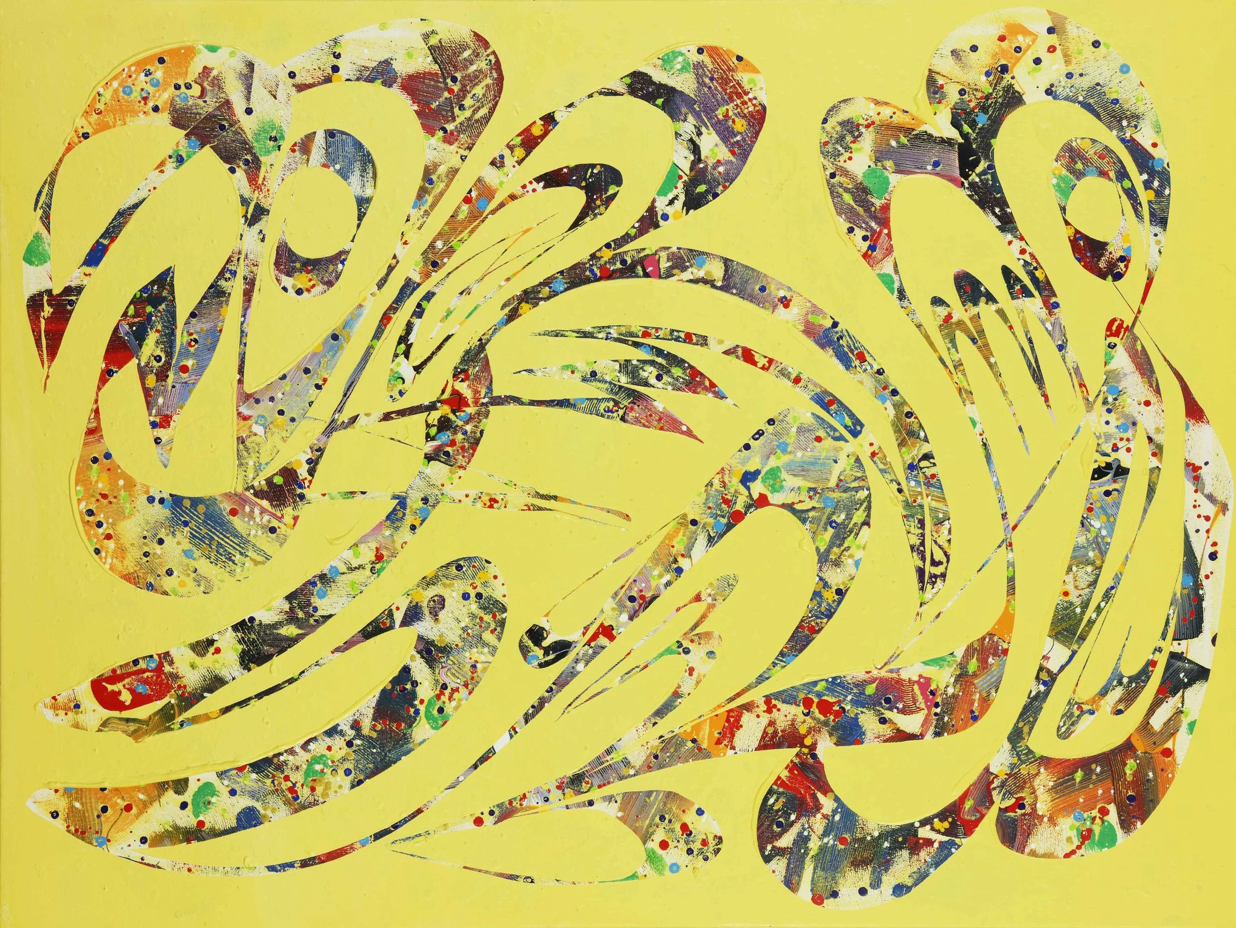 Embrace - 36"H x 48"W